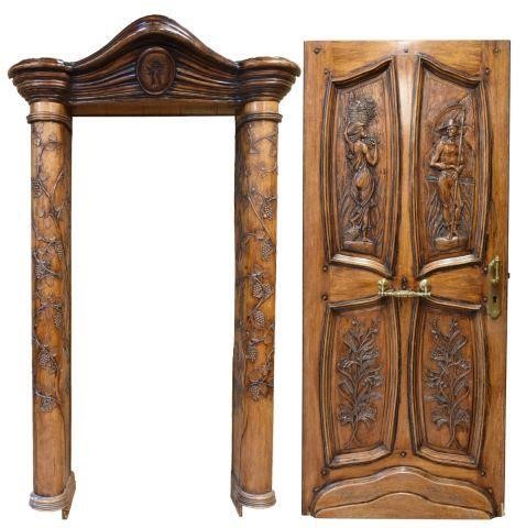 ARCHITECTURAL WALNUT DOOR EBENISTERIE 3bfe86