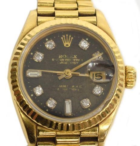 LADIES 18K ROLEX OYSTER PERPETUAL 3bfe94