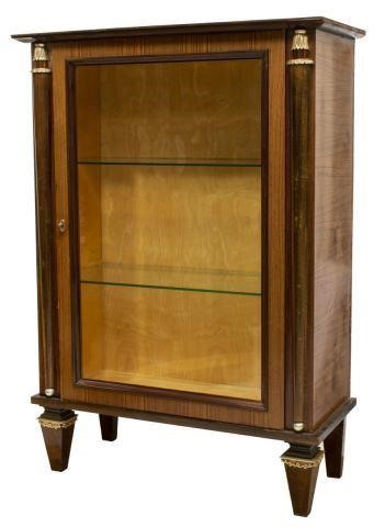 FRENCH EMPIRE STYLE MAHOGANY DISPLAY 3bfeaf