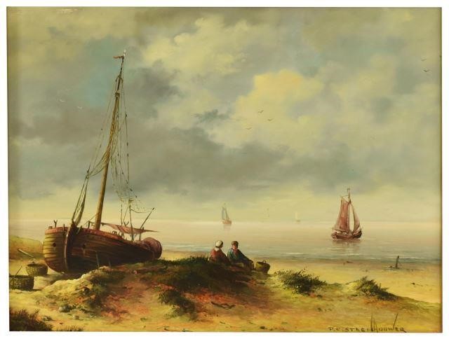 P.C. STEENHOUWER (D.1972) OIL ON