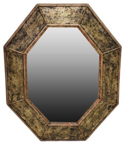 FRENCH OCTAGONAL SILVER TONED WALL 3bff1d