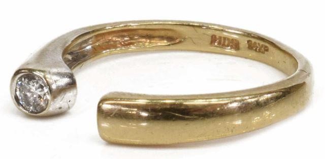ESTATE 14KT YELLOW GOLD 0 10CT 3bff74