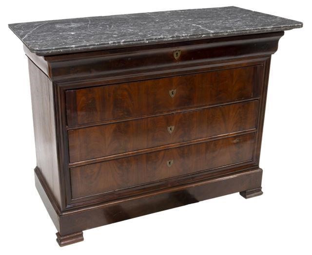 FRENCH LOUIS PHILIPPE MARBLE TOP 3c0053