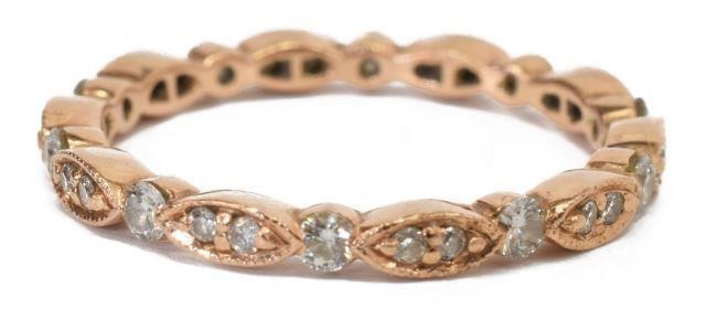 14KT ROSE GOLD 0.50CTTW DIAMOND