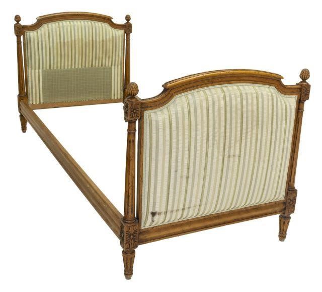 FRENCH LOUIS XVI STYLE UPHOLSTERED 3c00e9