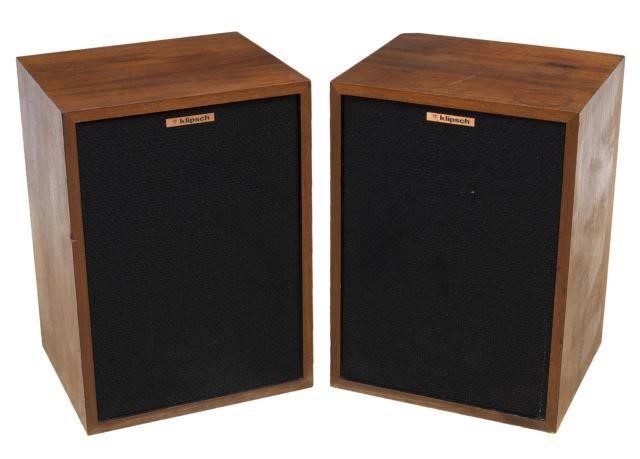 (PR) KLIPSCH HERESY WOOD CASED SPEAKERS(pair)