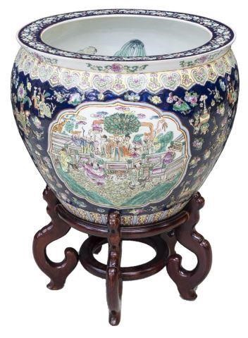 CHINESE PORCELAIN FISH BOWL STANDChinese 3c0148