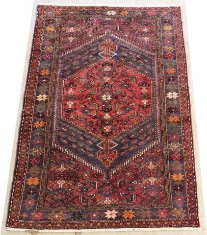 HAND-TIED PERSIAN HAMADAN WOOL