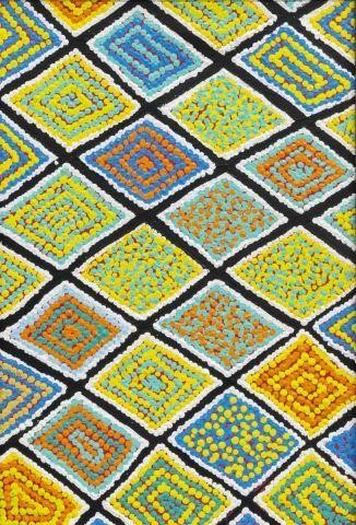 ABORIGINAL DOT ART MODERN DESIGN 3c017e