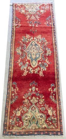 HAND TIED PERSIAN HAMADAN RUNNER 3c0188