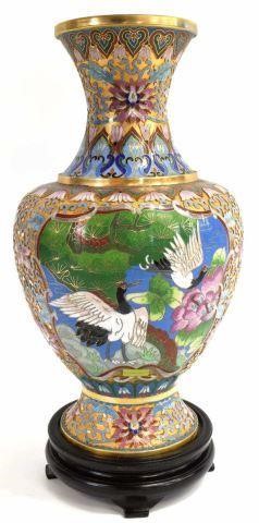 LARGE CHINESE CLOISONNE ENAMEL 3c0209