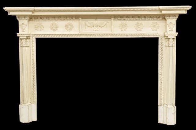 ARCHITECTURAL NEOCLASSICAL FIREPLACE 3c02d6