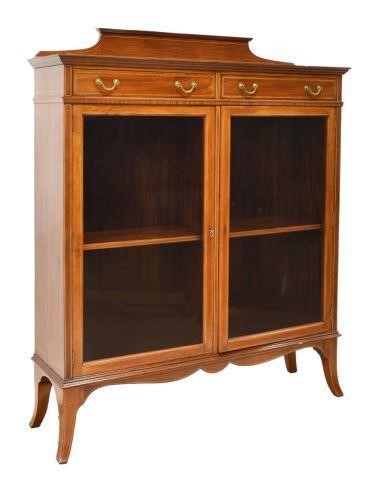 ENGLISH MAHOGANY DISPLAY BOOKCASEEnglish 3c02d1