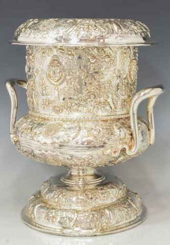 NEOCLASSICAL SILVERPLATE URN FORM 3c0365