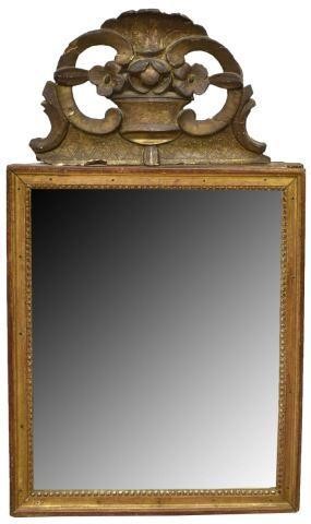 FRENCH GILTWOOD WALL MIRRORFrench 3c03a2