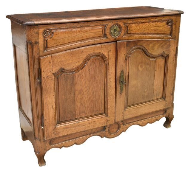 FRENCH PROVINCIAL LOUIS XV STYLE OAK