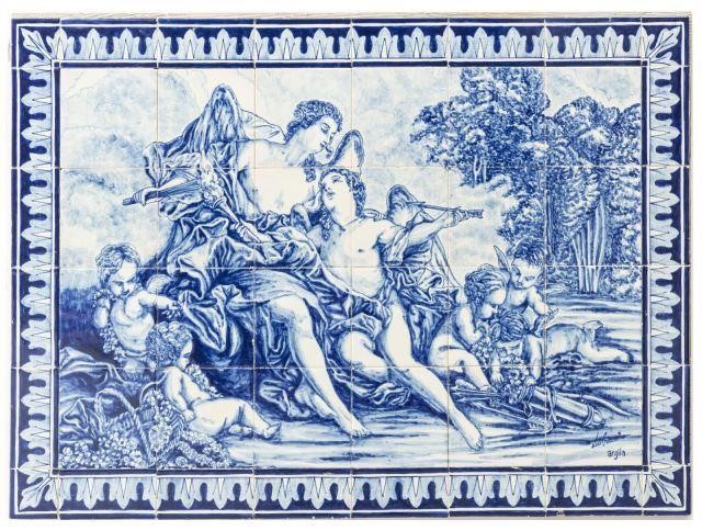 PORTUGUESE AZULEJO CERAMIC TILES 3c03c9