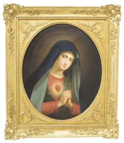 FRAMED IMMACULATE HEART OF MARY