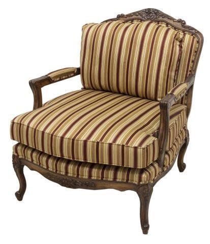 LARGE HENREDON LOUIS XV STYLE FAUTEUIL