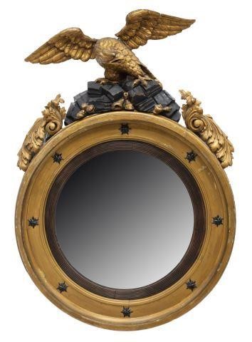 LARGE FEDERAL EAGLE CONVEX MIRROR  3c045e