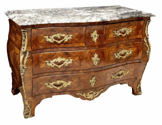 FRENCH REGENCE STYLE MARBLE TOP 3c0480