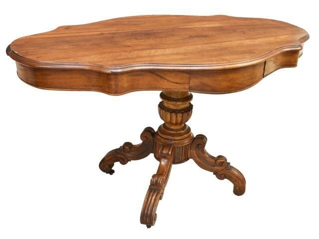 FRENCH NAPOLEON III PERIOD WALNUT 3c050b