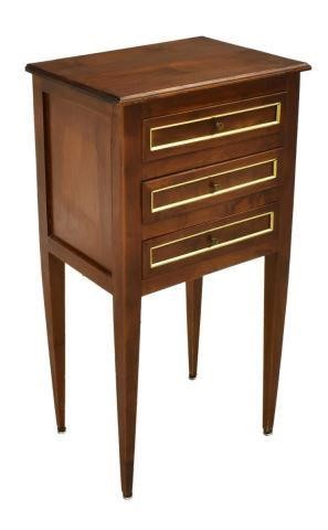 PETITE LOUIS XVI STYLE THREE DRAWER 3c051c