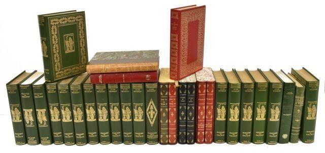  30 FRENCH LIBRARY SHELF BOOKS lot 3c054c