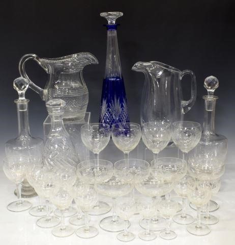 (29) COLLECTION GLASS TABLEWARE,