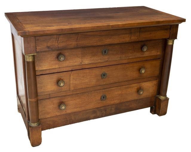 FRENCH EMPIRE STYLE FOUR-DRAWER