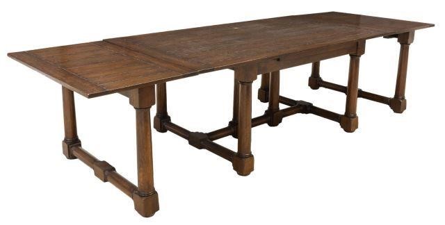 PLANK TOP DRAW LEAF DINING TABLE  3c0640