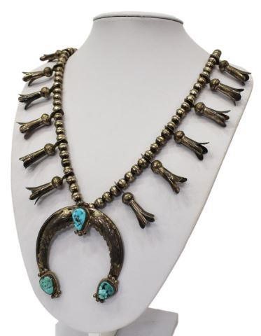 NATIVE AMERICAN TURQUOISE SQUASH 3c0655