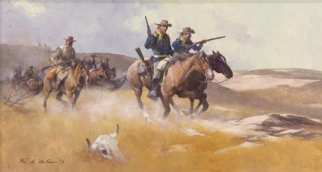 GERALD MCCANN (1916-1995) WESTERN