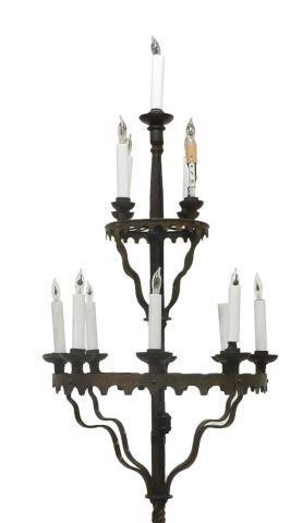 FRENCH GOTHIC REVIVAL WROUGHT IRON 3c068b