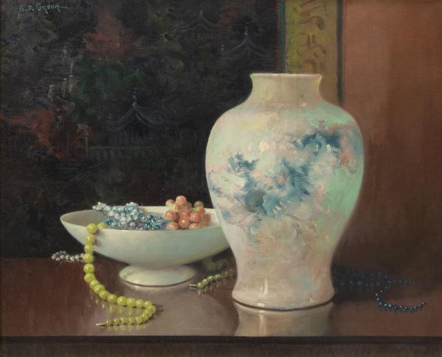 A D GREER 1904 1998 STILL LIFE 3c0686