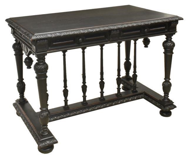 FRENCH RENAISSANCE REVIVAL EBONIZED 3c0709