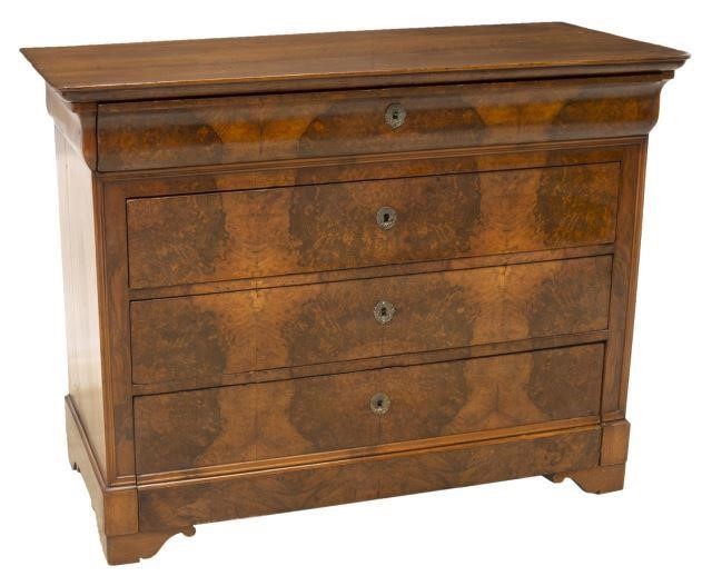 FRENCH CHARLES X FIGURED FOUR DRAWER 3c071b