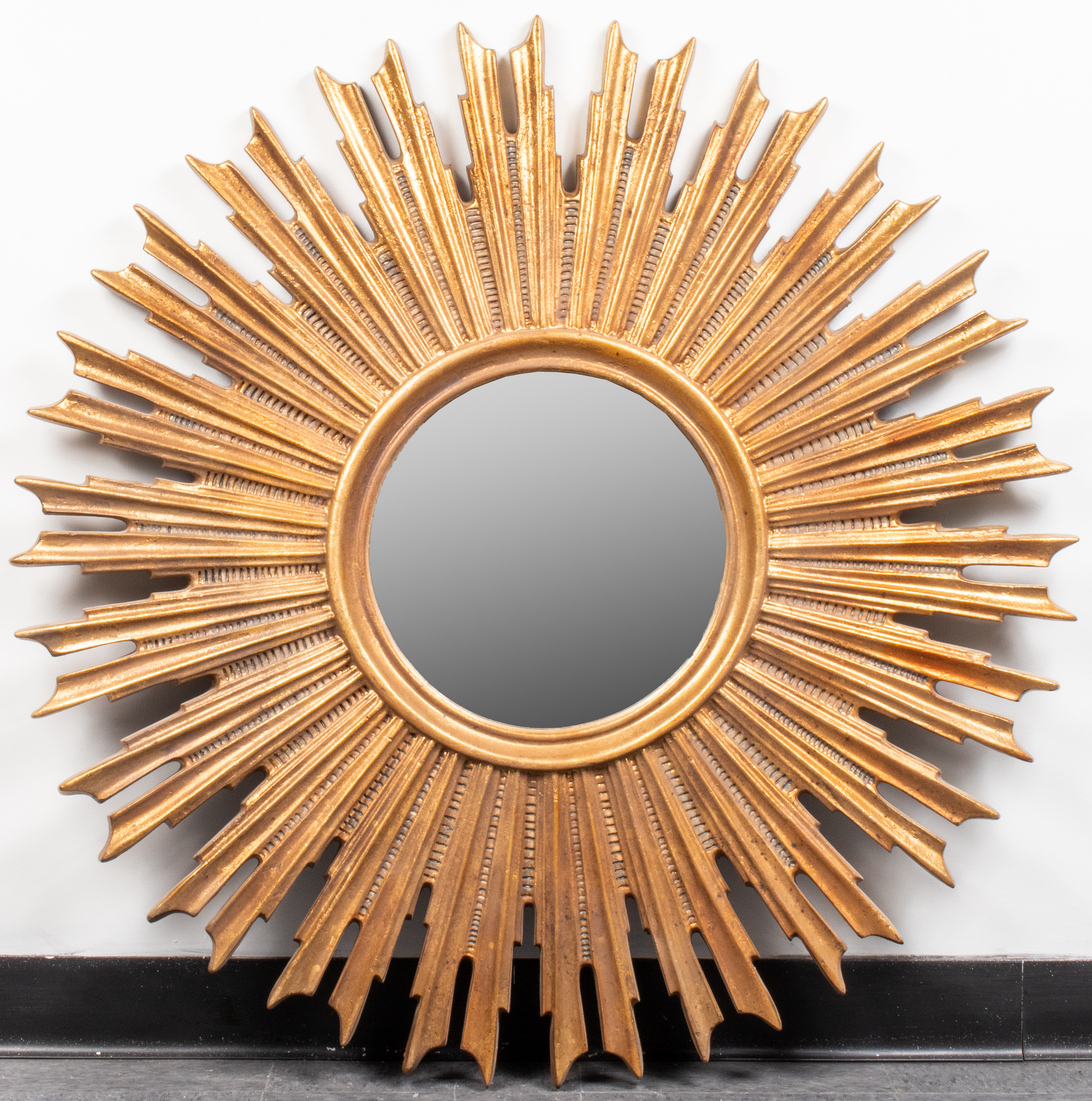 LARGE MID CENTURY MODERN SUNBURST 3c2ef5