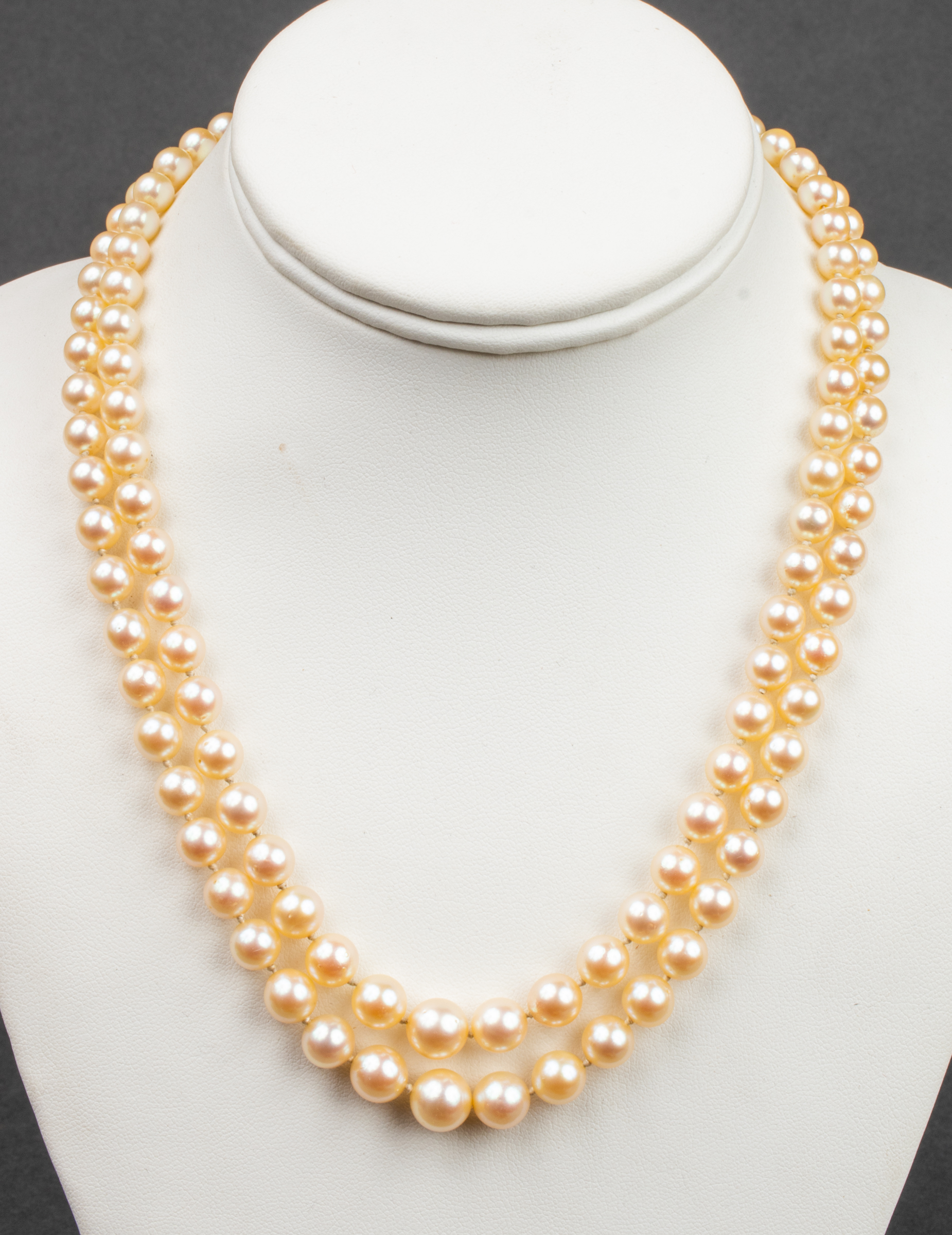 MID-CENTURY DUAL STRAND PEARL &