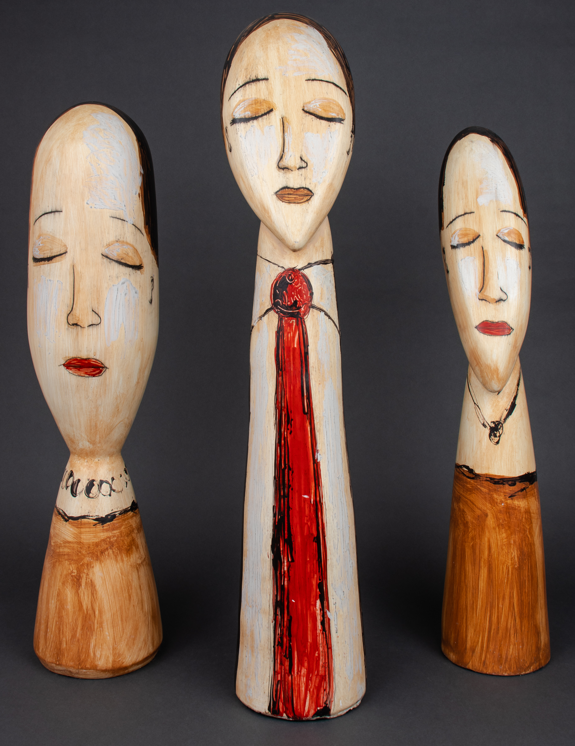 OUTSIDER / FOLK ART MEXICAN BUSTS