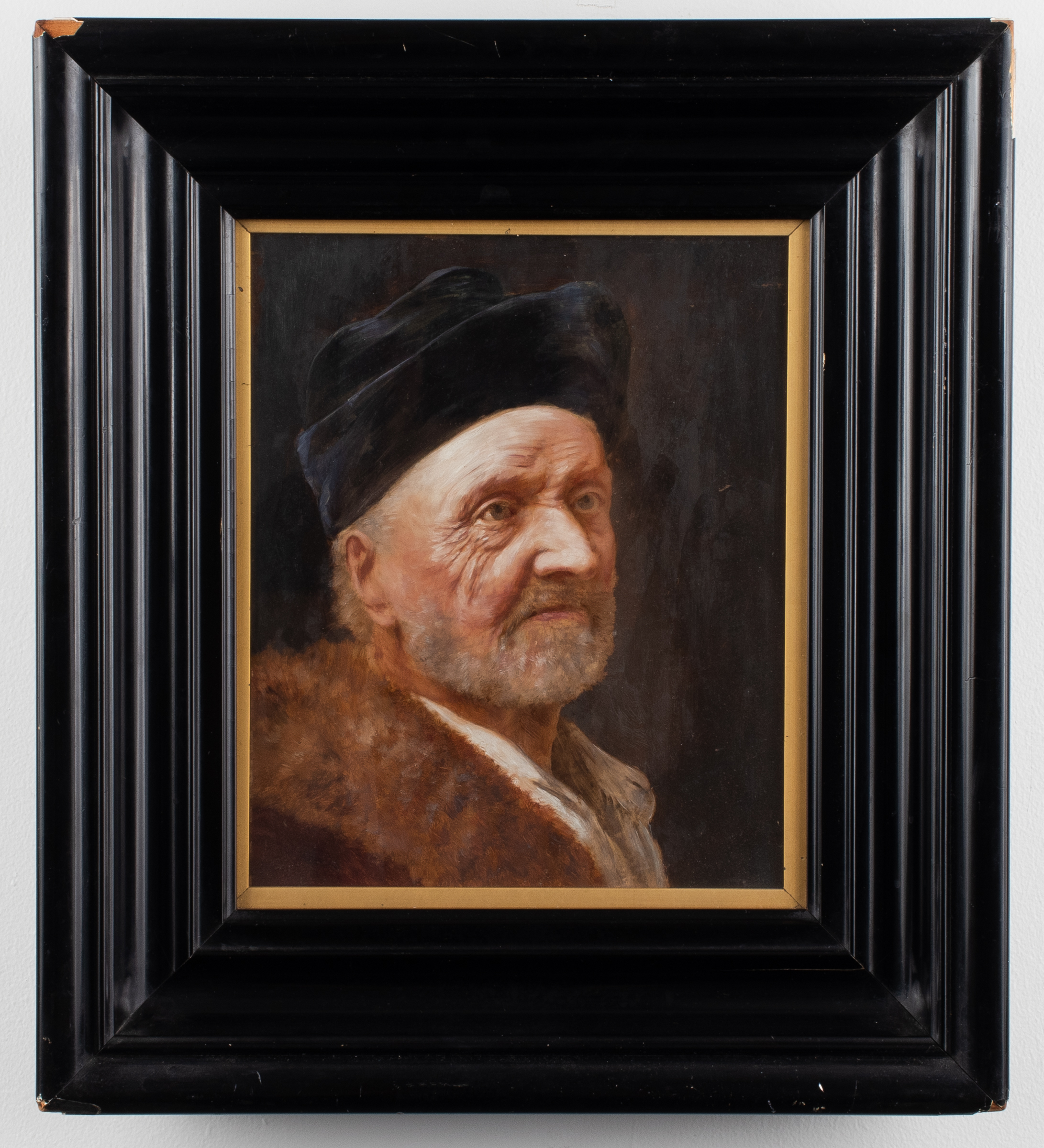 DUTCH SCHOOL, REMBRANDTS FATHER, OIL