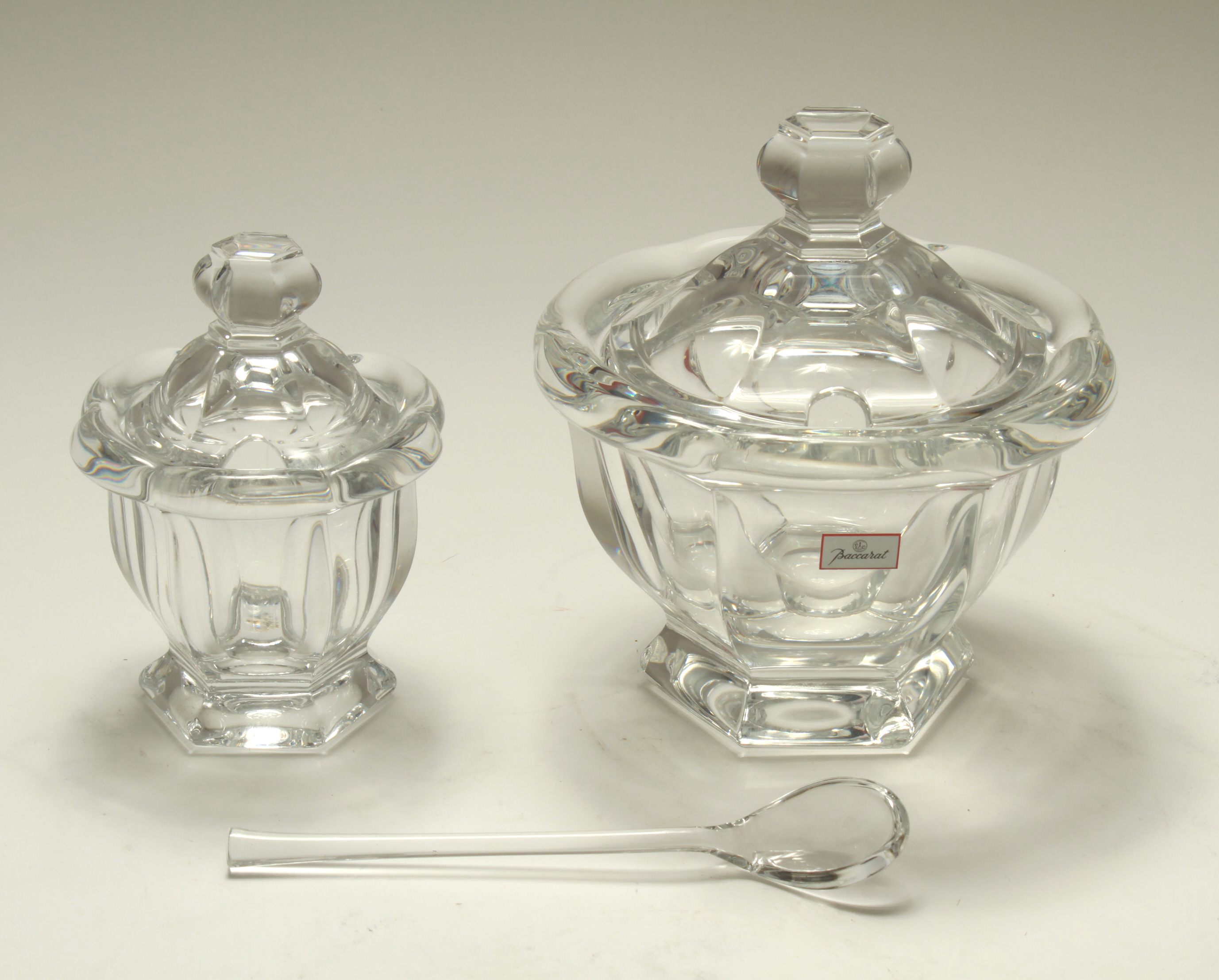 BACCARAT CRYSTAL MUSTARD OR CONDIMENT