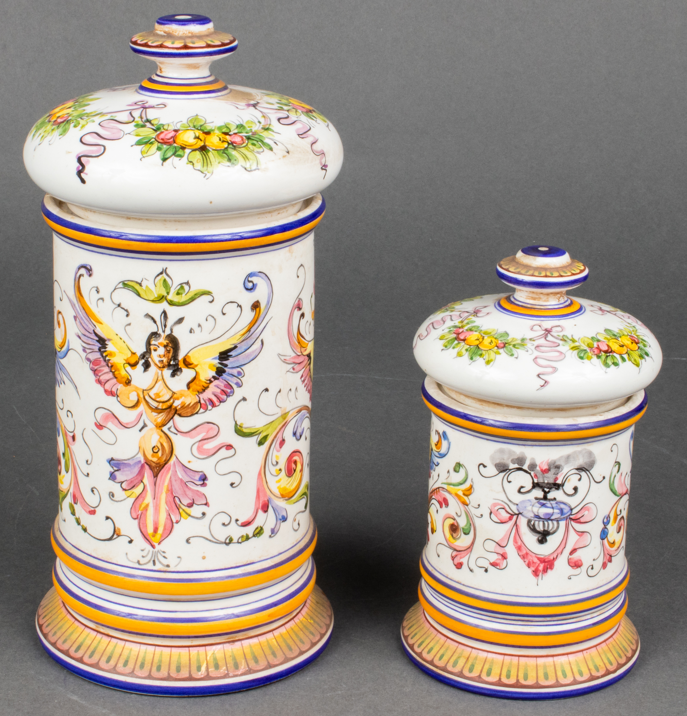 GINORI MTC PAINT DECORATED APOTHECARY 3c3195