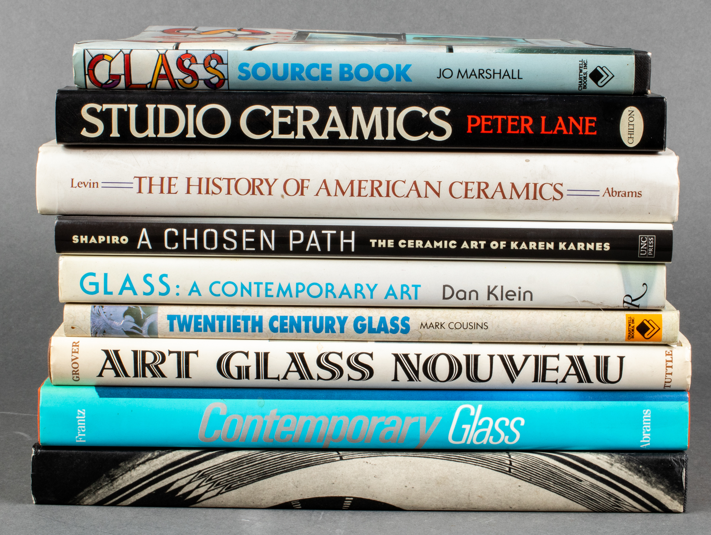 GROUP OF BOOKS ON CERAMICS AND 3c31d9