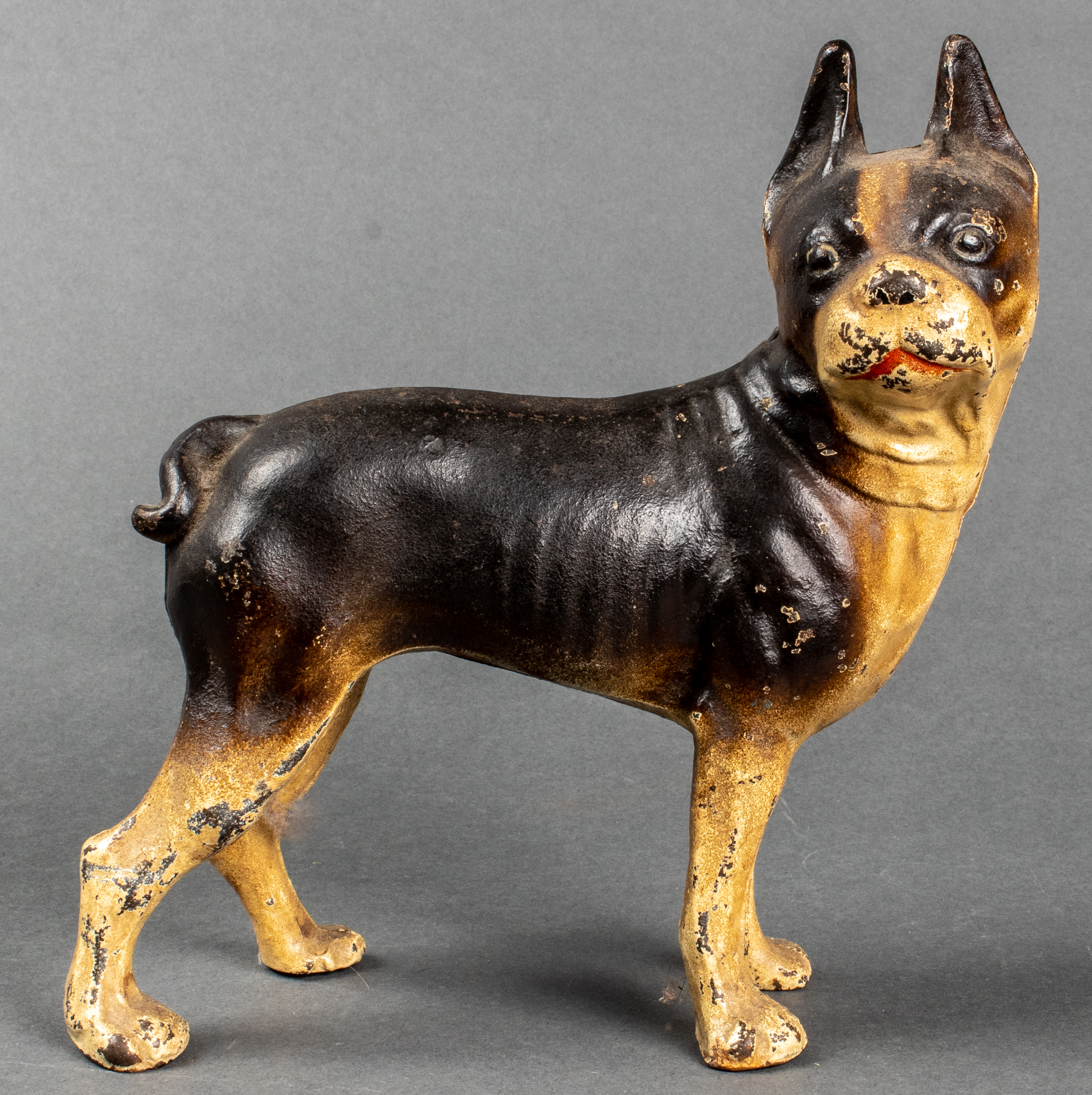 HUBLEY AMERICANA CAST IRON BOSTON TERRIER