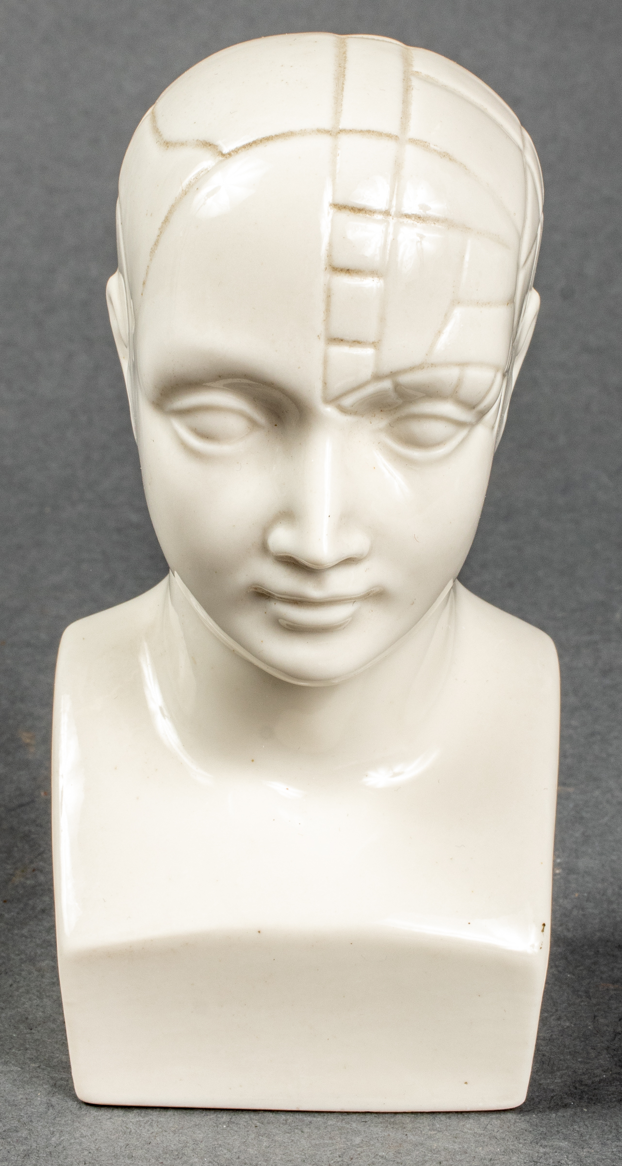 ETRAFON PHRENOLOGY PORCELAIN BUST 3c321b