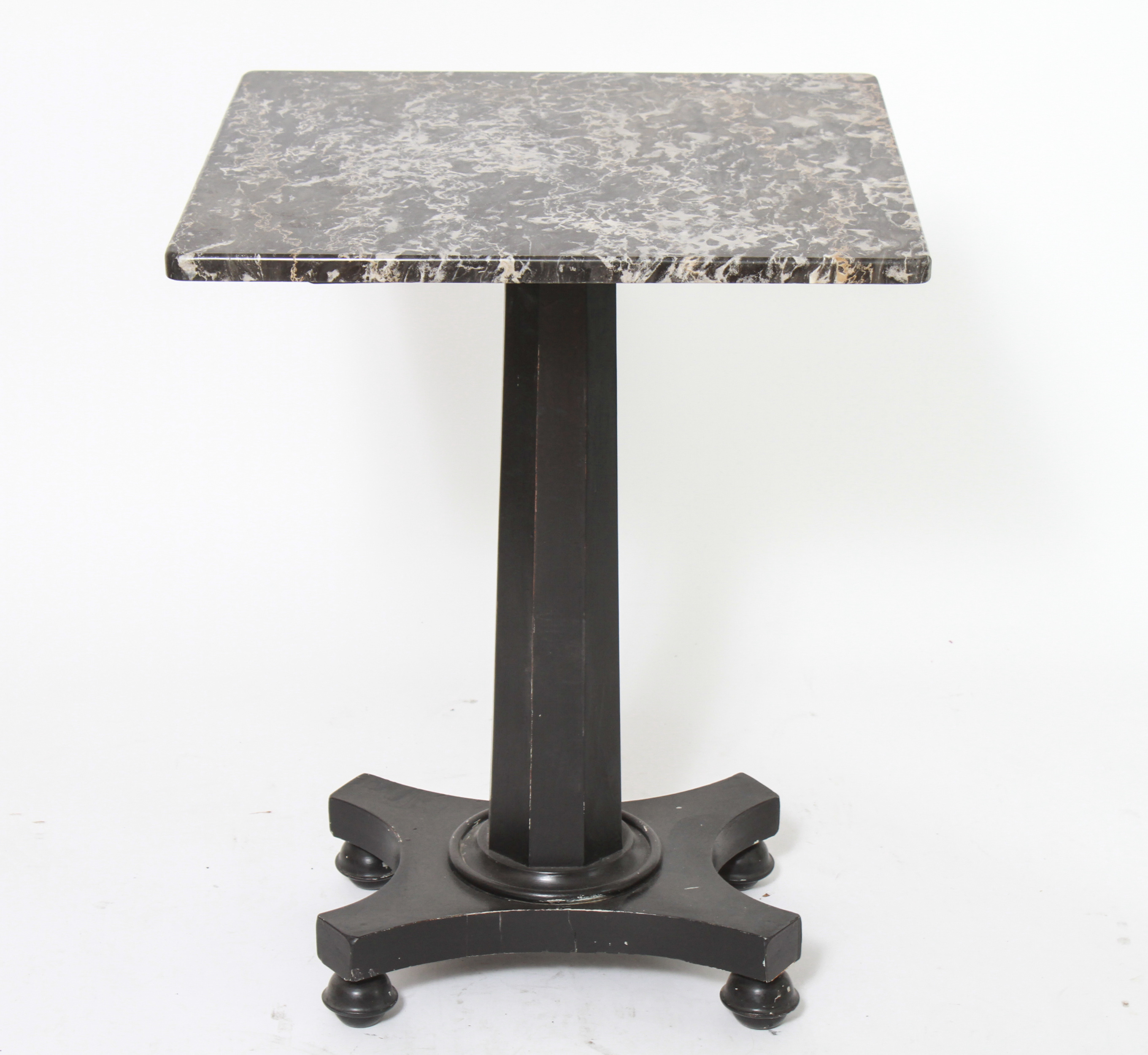 MARBLE TOP CAFE TABLE Cafe table 3c322c