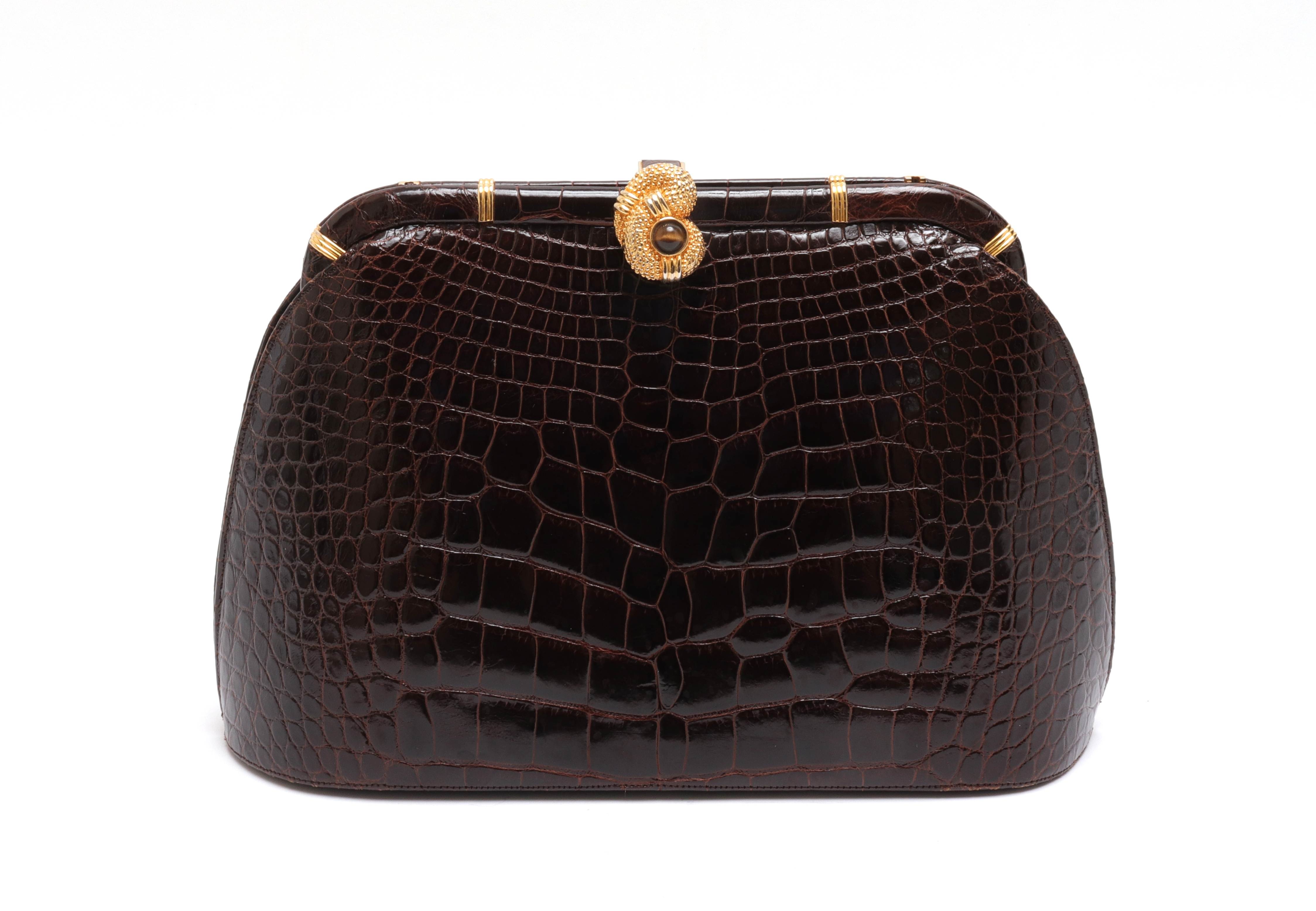 JUDITH LEIBER STRUCTURED ALLIGATOR 3c3388