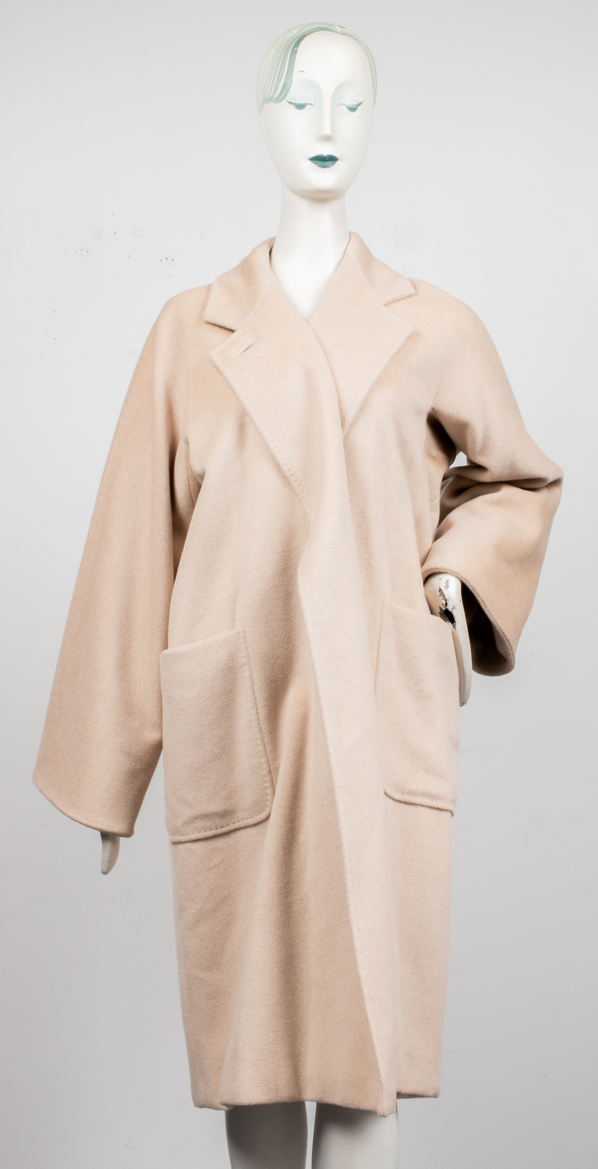 MAX MARA WOOL AND CASHMERE TRENCH 3c3398