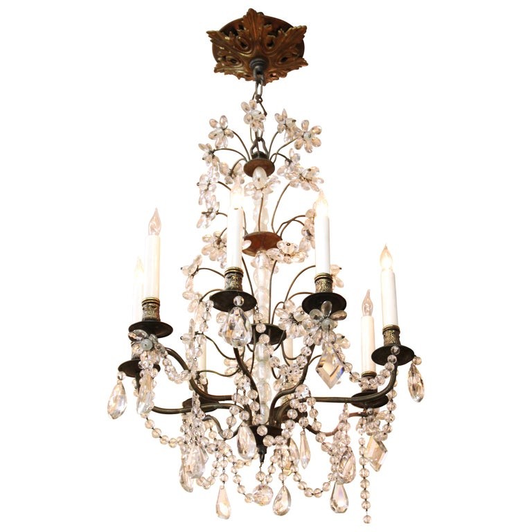 HOLLYWOOD REGENCY PRINCESS CHANDELIER 3c341b